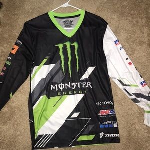 Monster energy motocross long sleeve